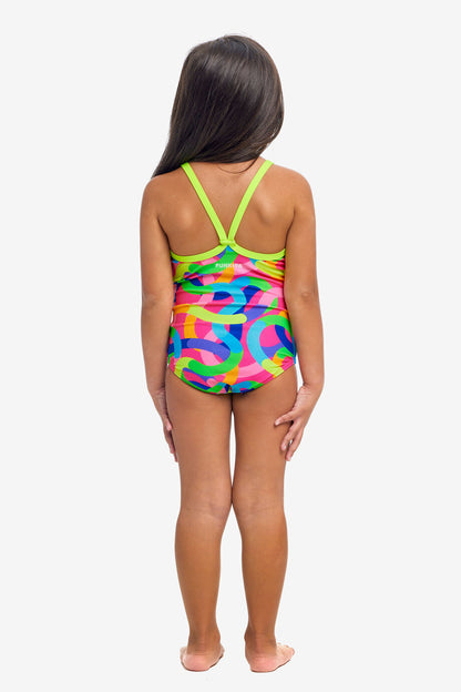 Funkita - Toddler Girls One Piece Swimmers - Curly Wurly