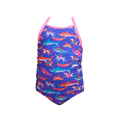 Funkita - Toddler Girls One Piece Swimmers - Doggie Paddle