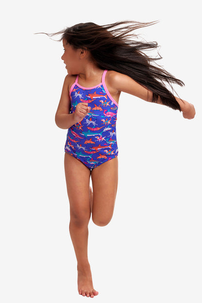 Funkita - Toddler Girls One Piece Swimmers - Doggie Paddle