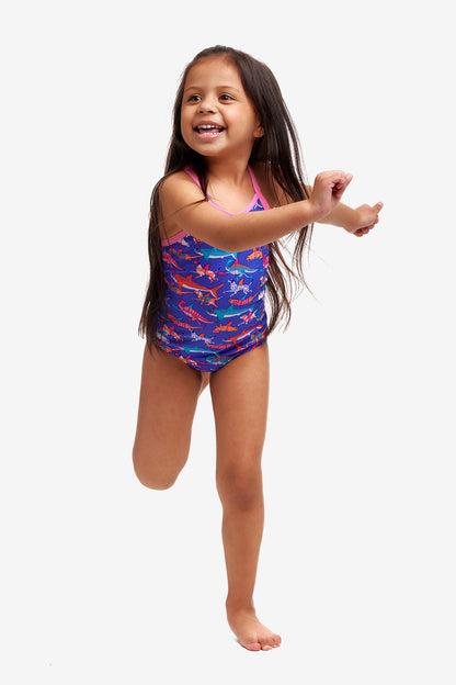 Funkita - Toddler Girls One Piece Swimmers - Doggie Paddle