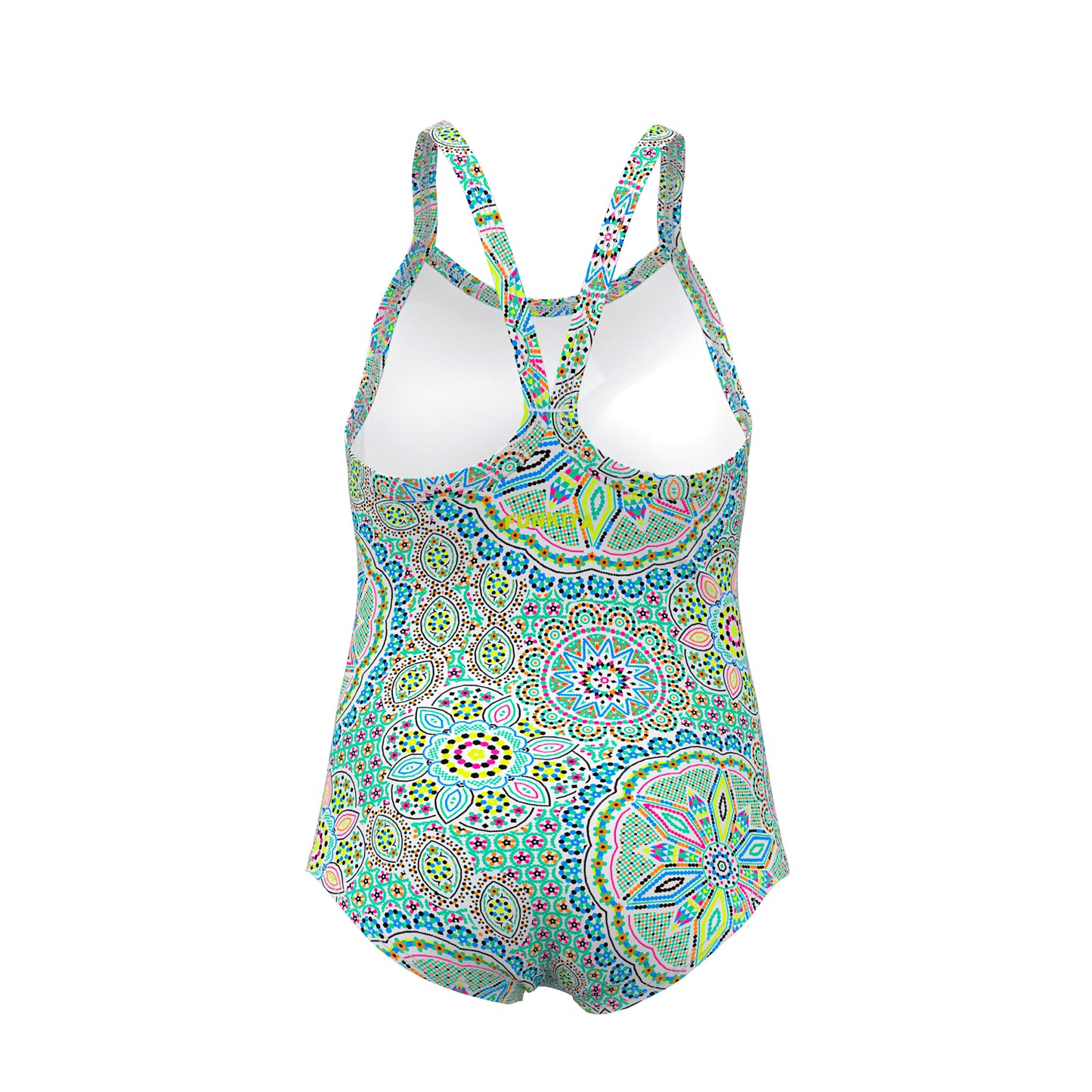 Funkita Toddler Girls Pretti Penny printed one piece swimsuit with colourful chlorine-resistant design