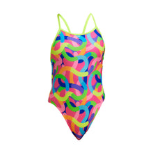 Funkita - Girls Single Strap One Piece Swimmers - Curly Wurly