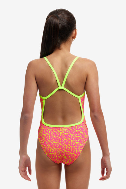Funkita - Girls Single Strap One Piece Swimmers - Swim School