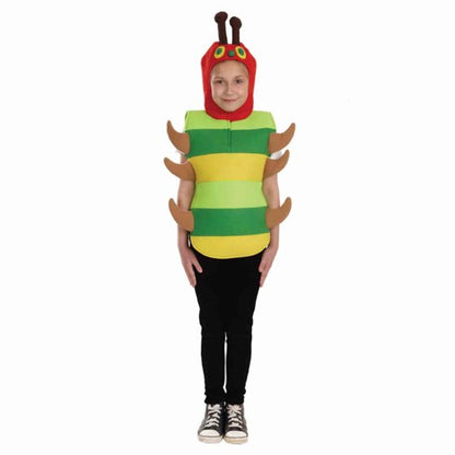 Anagram Caterpillar Costume featuring a colourful caterpillar outfit for kids