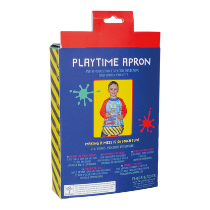 Floss & Rock Playtime Apron - Construction
