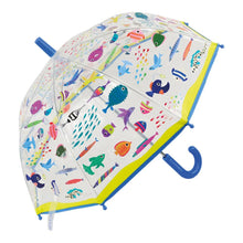 Floss & Rock Colour Changing Umbrella - Transparent Ocean