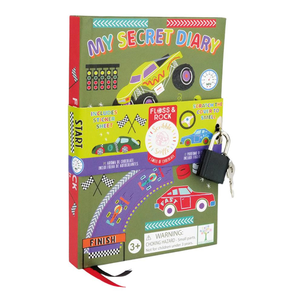 Floss & Rock - My Secret Scented Diary - Cars