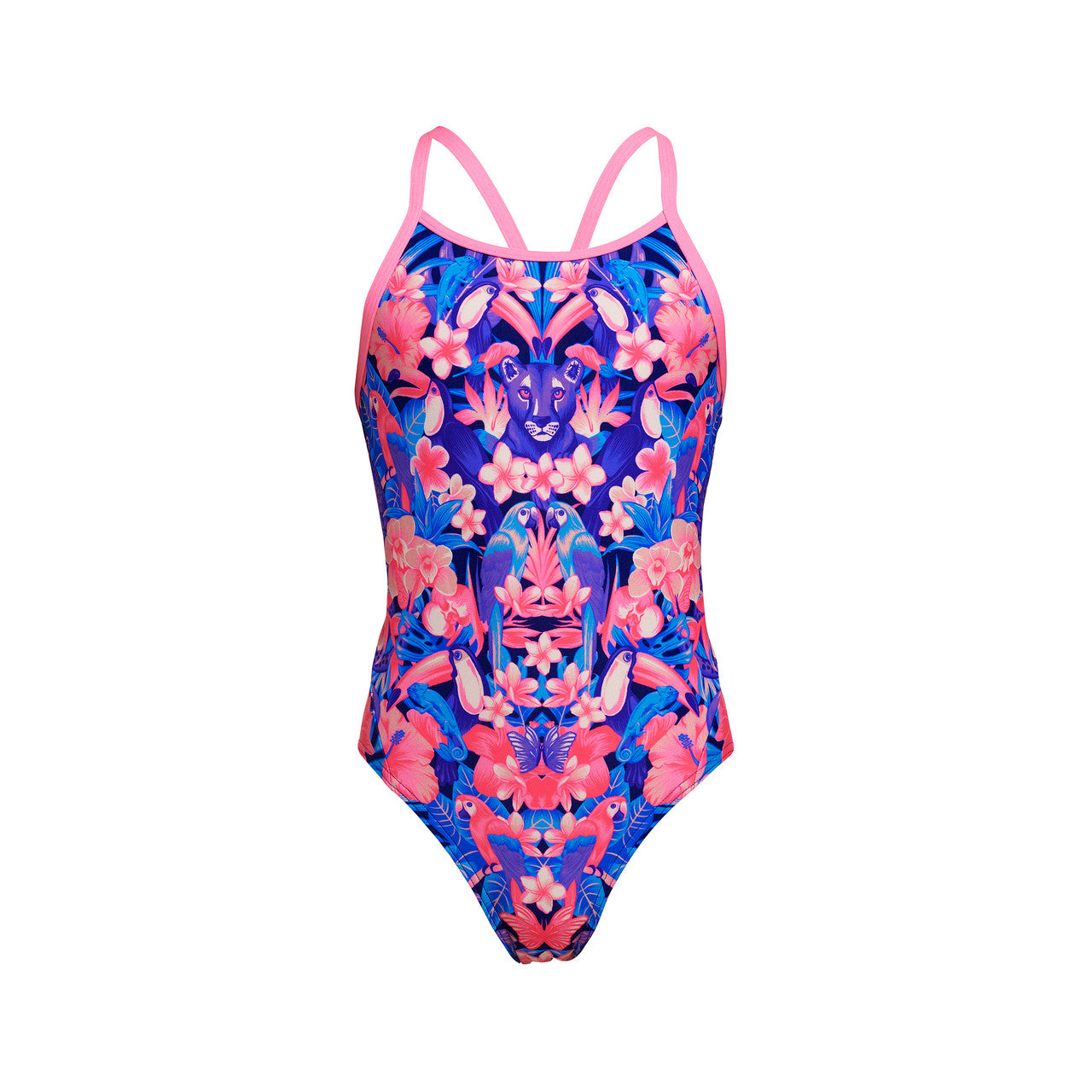 Funkita - Girls Diamond Back One Piece Swimmers - Jingle Jungle