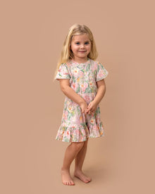 Fox & Finch - Budgie Pink Floral Dress