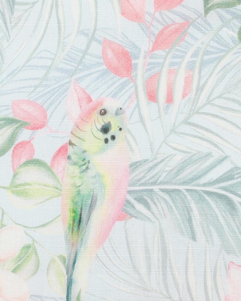 Fox & Finch - Budgie Blue Floral Dress