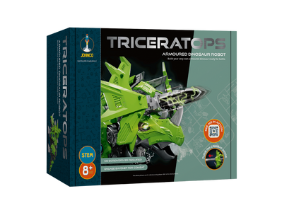 Johnco - Triceraptops - Armoured Dinosaur Robot
