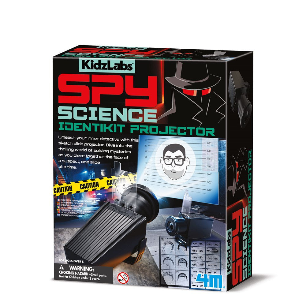 4M - KidzLabs - Spy Science Indentikit Projector
