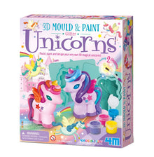 4M - 3D Mould & Paint - Glitter Unicorns