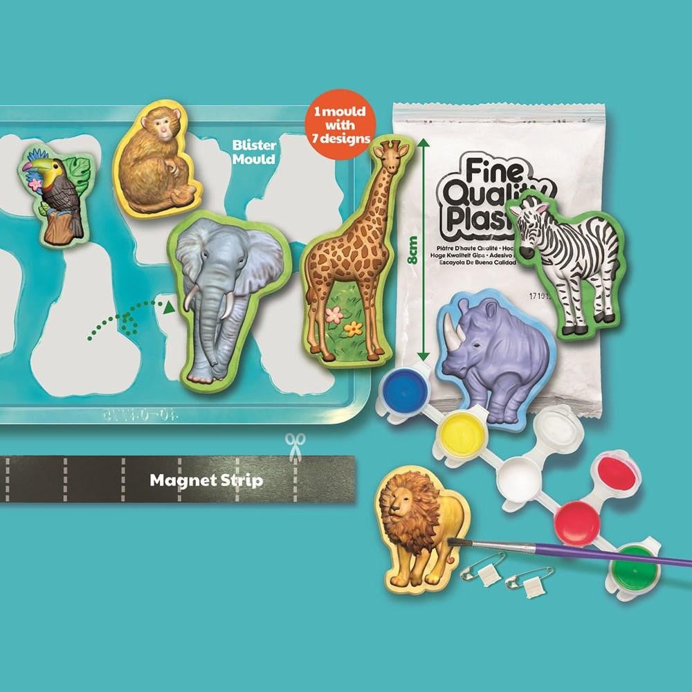 4M - Mould & Paint - Wildlife Animals | Discount Toy Co.