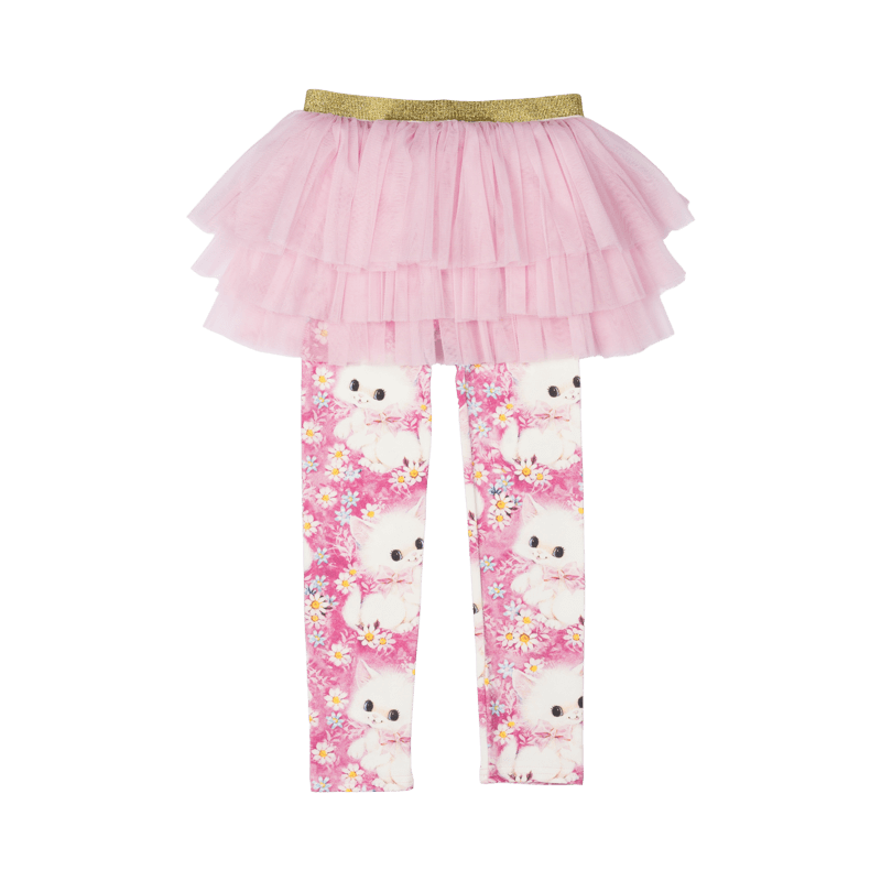 White Kitten Circus Tights