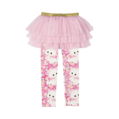 White Kitten Circus Tights