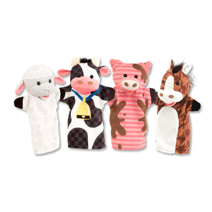 Melissa & Doug - Hand Puppets - Farm