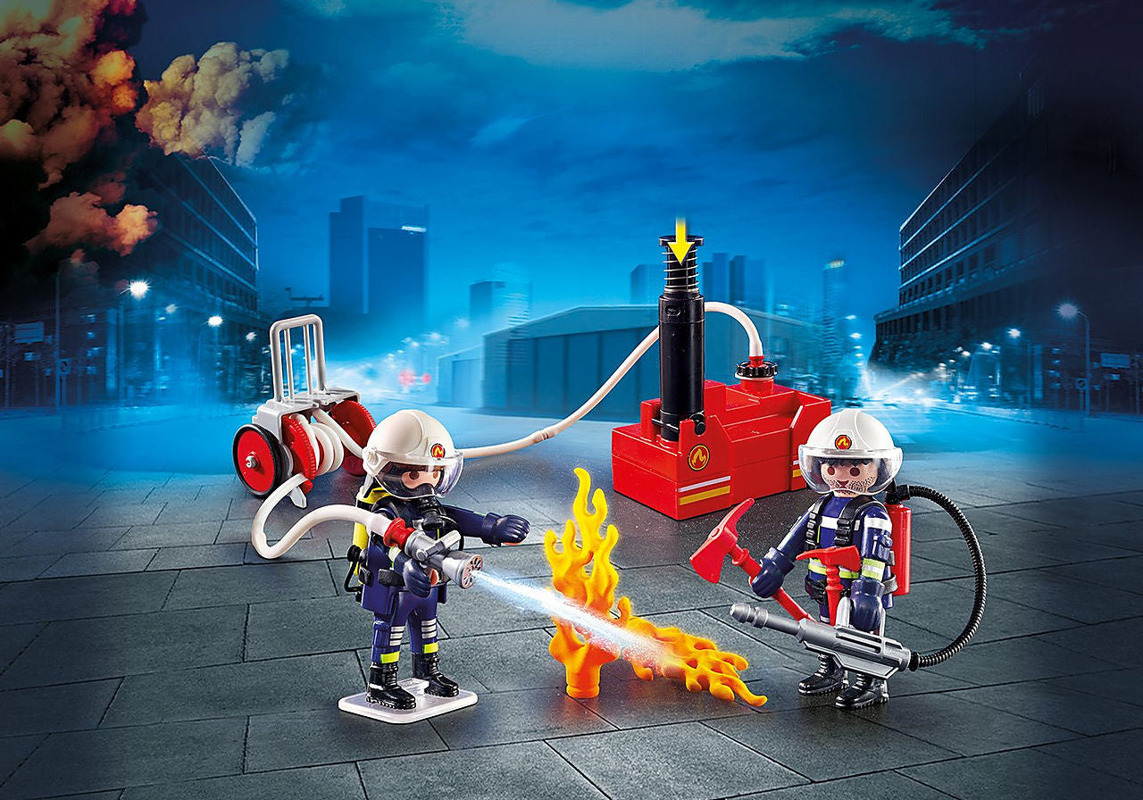Playmobil - Fire Engine with Truck 70557