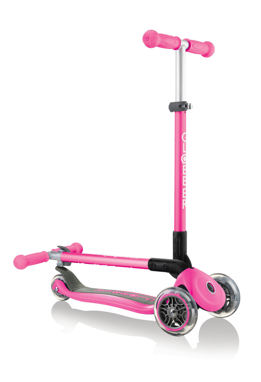 Globber - PRIMO FOLDABLE Scooter - Deep Pink