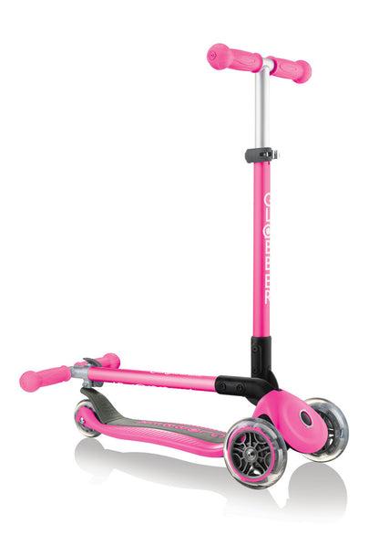 Globber - PRIMO FOLDABLE Scooter - Deep Pink