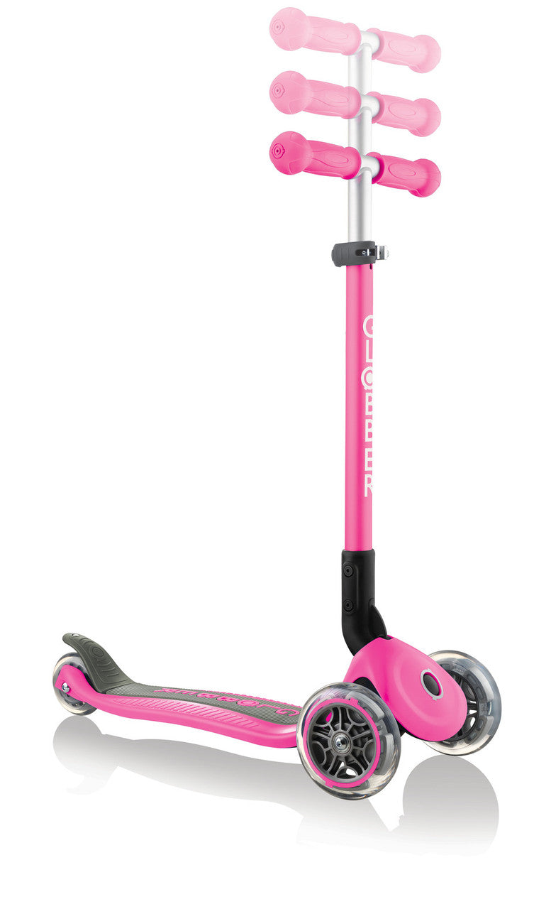 Globber - PRIMO FOLDABLE Scooter - Deep Pink