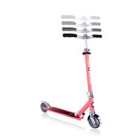 Globber - FLOW ELEMENT Scooter with Lights - Coral Pink