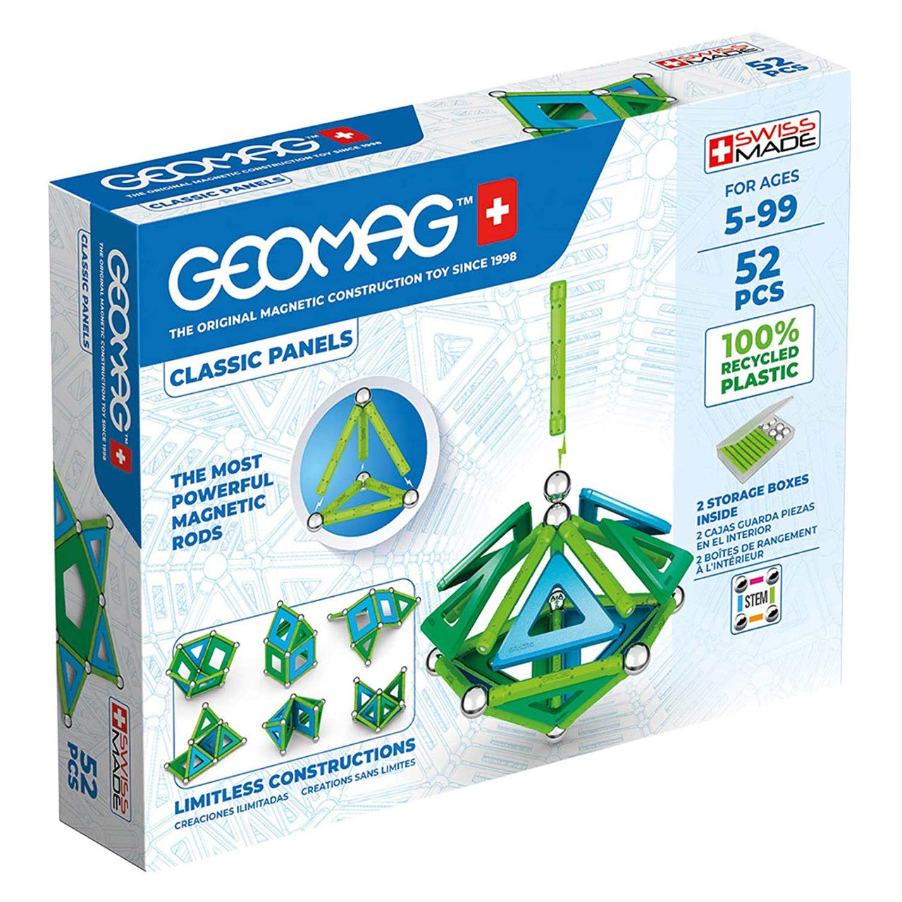 Geomag- Classic Panels 52pc Set