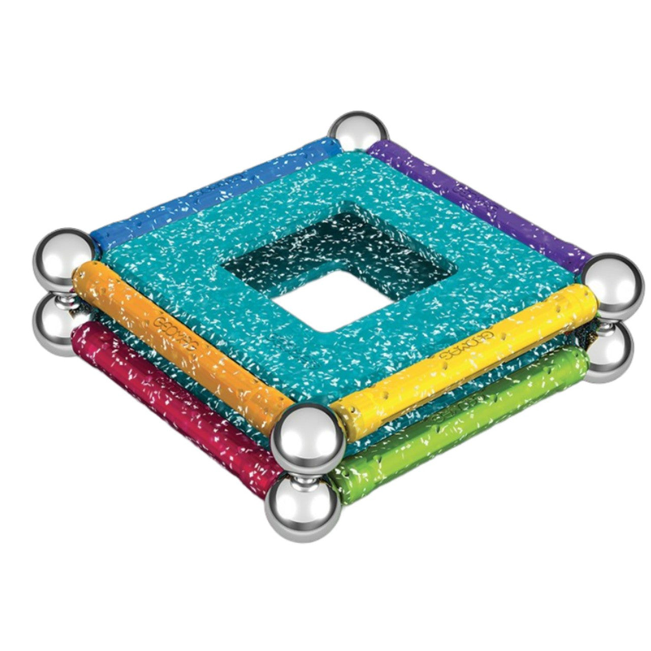 Geomag - Glitter Panels Recycled 22pc