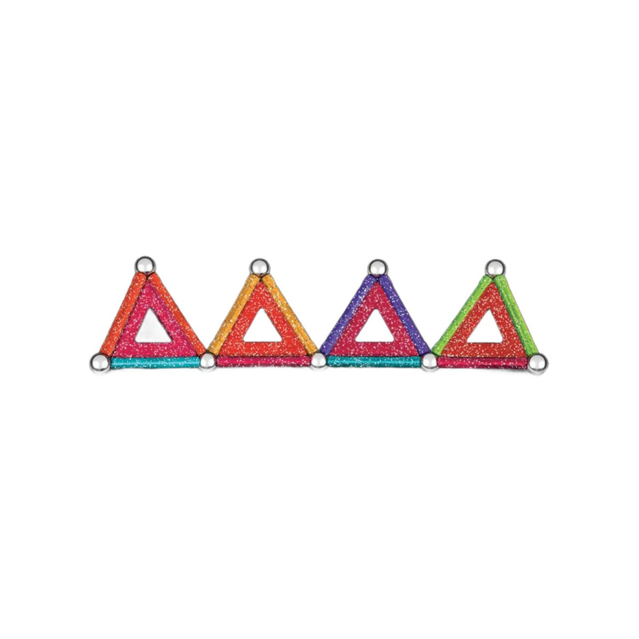 Geomag - Glitter Panels Recycled 35pc