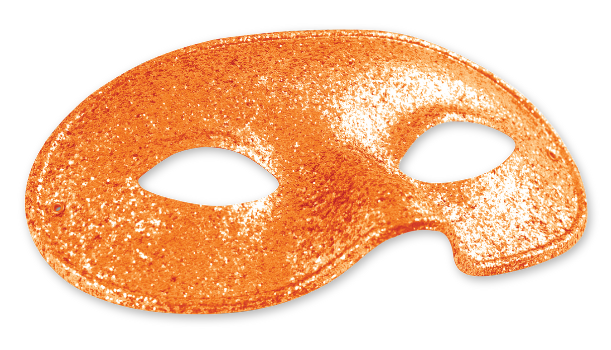 Educational Colours Glitter 200g Jar Orange