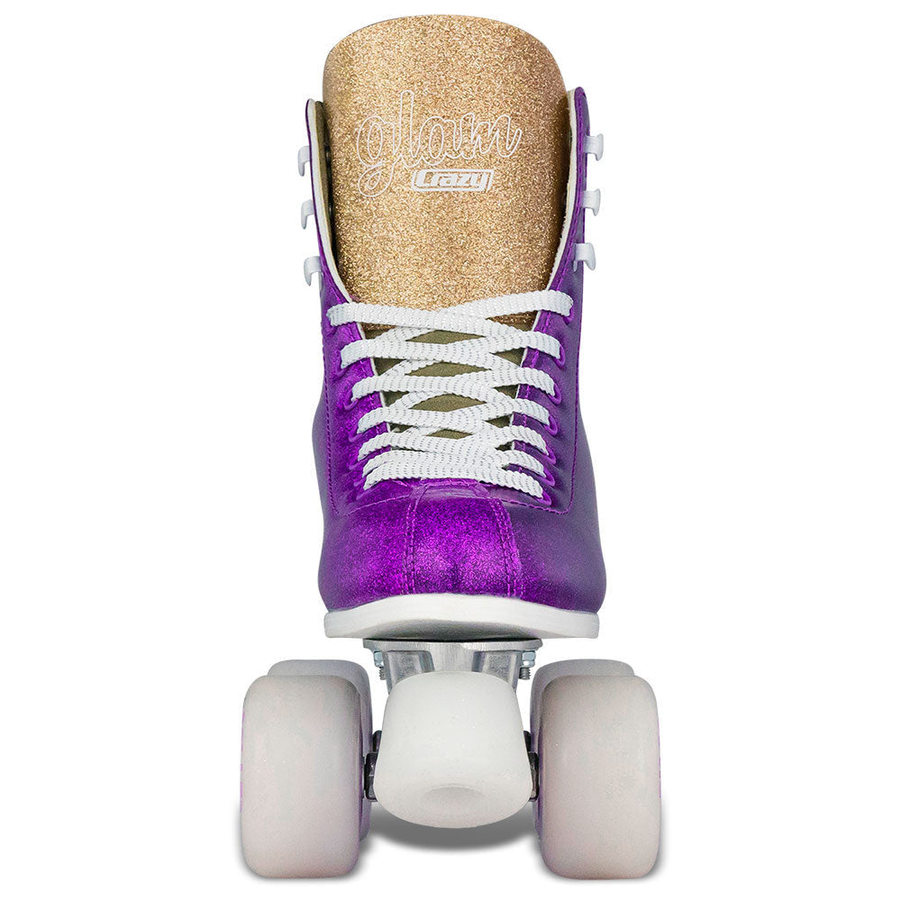 Crazy Skates - Glam Size Adjustable Roller Skates - Purple