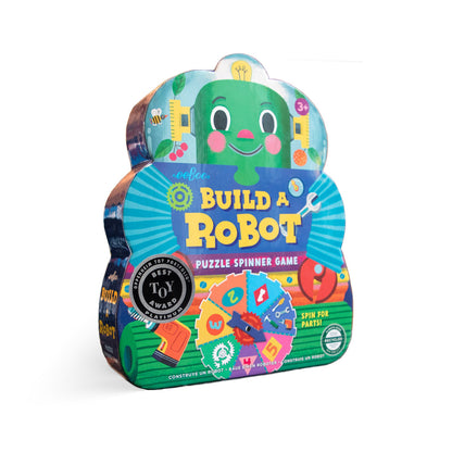 eeBoo - Build a Robot Puzzle Spinner Game