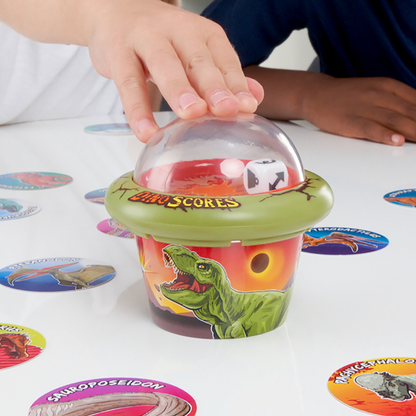 Play Monster - Pop-A-Tops - Dino Scores