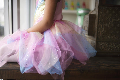 Great Pretenders - Rainbow Fairy Dress with Wings