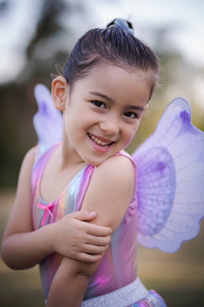Great Pretenders - Pastel Magical Unicorn Skirt & Wings (size 4-6)