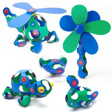 Clixo - Crew Pack - Blue/Green - 30 pieces