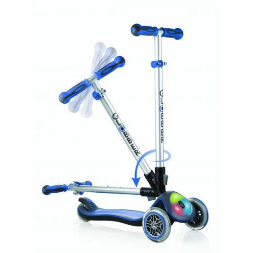 Globber - ELITE LIGHTS Scooter - Blue