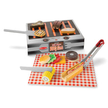 Melissa & Doug - Wooden Grill & Serve BBQ Set