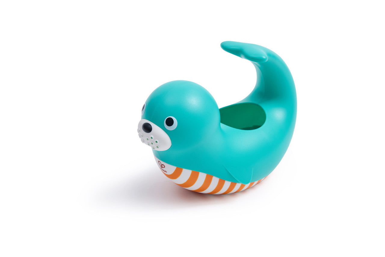 Hape Bath Toys Happy Splashers Seal Jug