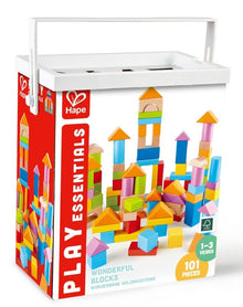 Hape - Wonderful Blocks 101pcs