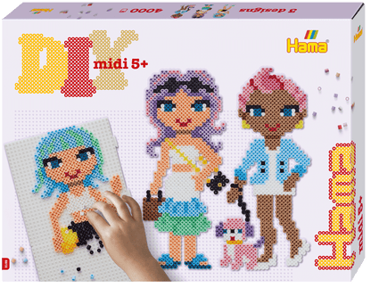 Hama Beads - Large Gift Box - Fashion Girls