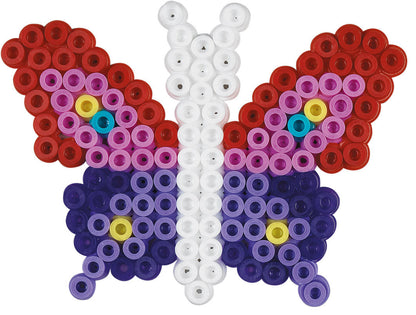 Hama Beads - Large Blister Pack - Butterfly and Flower - 1100 beads
