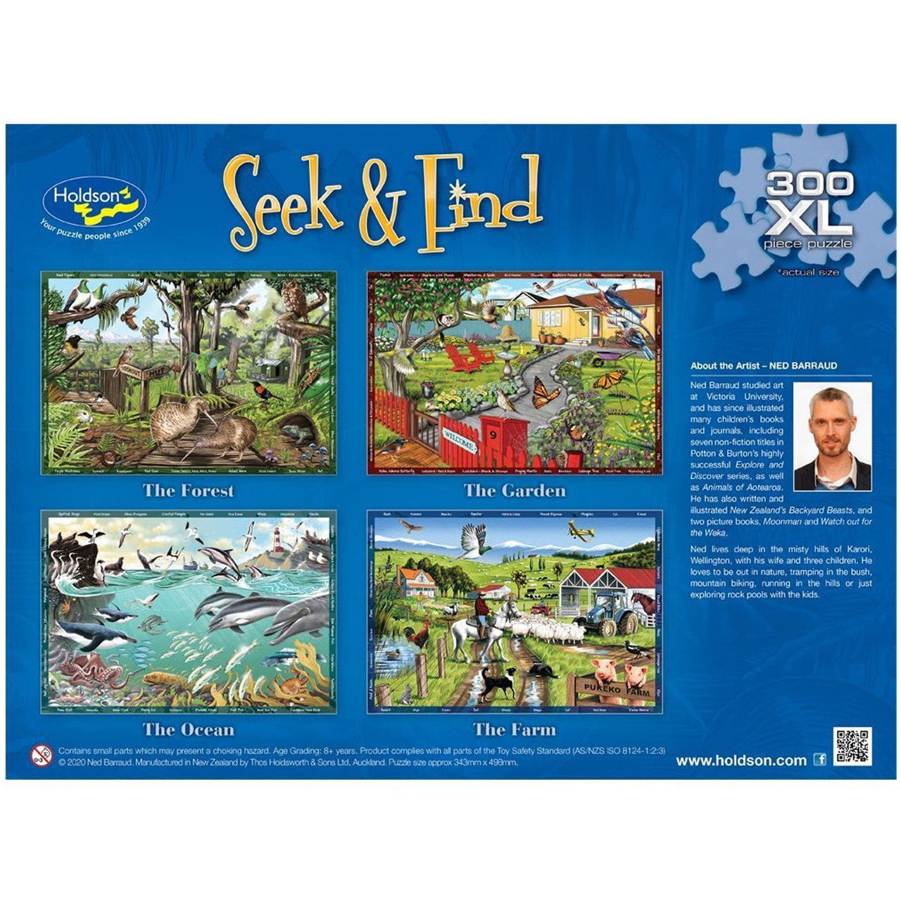 Holdson 1000pc - Seek & Find - The Ocean Puzzle