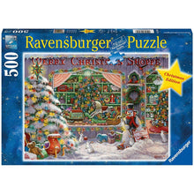 Ravensburger 500pc - The Christmas Shop Puzzle