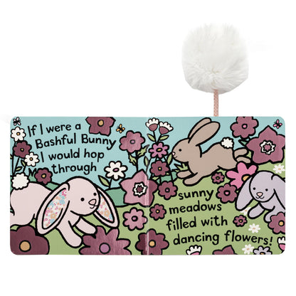 Jellycat - If I Were A Bunny Board Book (Blossom Blush Bunny)