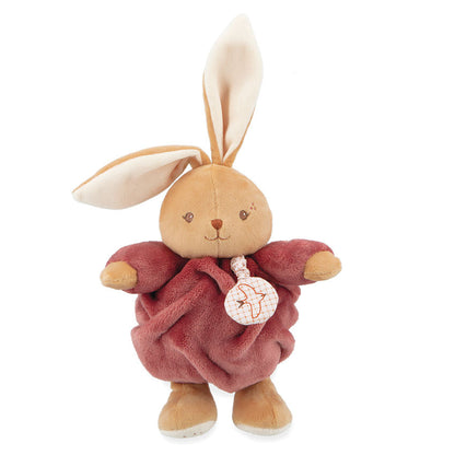 Kaloo - Signature Plume Musical Rabbit Burgundy 17cm
