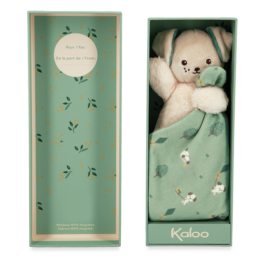 Kaloo - Carre Doudou Dog Green