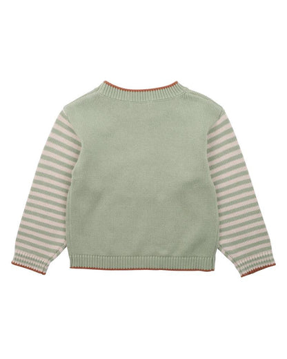 Fox & Finch - Nevada Skating Fox Knitted Jumper (sizes 3-5)