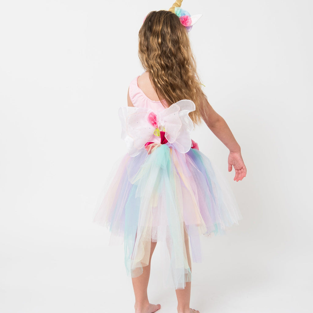 Fairy Girls - Unicorn Fairy dress with headband