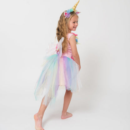Fairy Girls - Unicorn Fairy dress with headband
